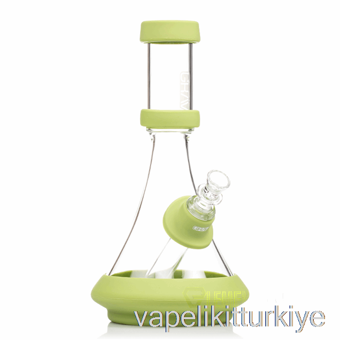 Vape Elektronik Sigara Grav Deco Silikon şeffaf + Avokado Yeşili Kabı